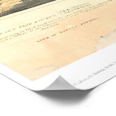 Poster Sacramento pendant les inondations de 1850 (1586A) (Coin)