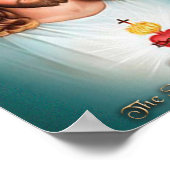 Poster Sacré Coeur de Jésus (Coin)