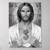 Poster Sacré-Coeur de Jésus. (Devant)