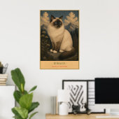 Poster Sacred Grace: Birman Cat (Bureau à domicile)