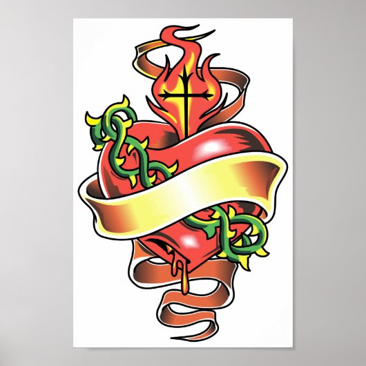 Poster Sacred Heart (Devant)
