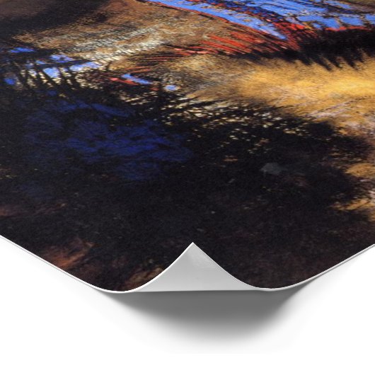 Poster Sacred Heart - Odilon Redon 1910 (Coin)