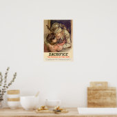 Poster Sacrifice 2ème guerre mondiale...Le privilège des  (Cuisine)