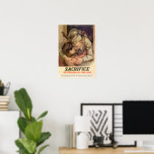 Poster Sacrifice 2ème guerre mondiale...Le privilège des  (Bureau à domicile)