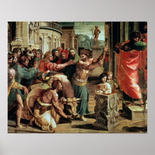 Poster Sacrifice at Lystra (Devant)