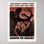 Poster Sacrifice de la liberté (Devant)