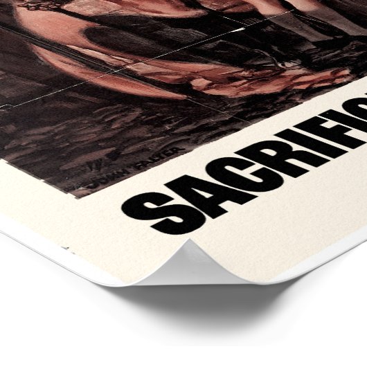 Poster Sacrifice de la liberté (Coin)