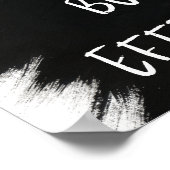 Poster Sacrifices sont difficiles - Motivationnel (Coin)