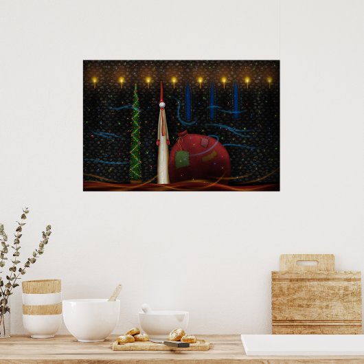 Poster Sacs de Noël (Cuisine)