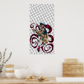 Poster Sacs de tatouage (Cuisine)