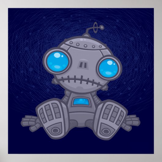 Poster Sad Robot (Devant)