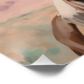 Poster Saddle Stitched Dreams : Cowgirl Wall Art (Coin)