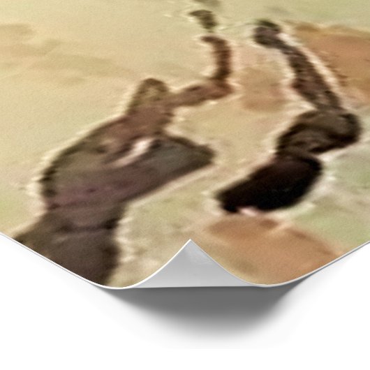 Poster "Saddle Stock" Western Art de Maynard Dixon (Coin)