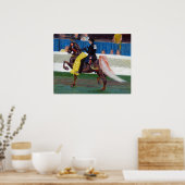 Poster Saddlebred Winning Pass Horse Portrait (Cuisine)