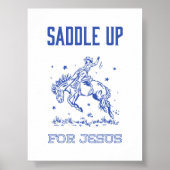 Poster Saddup for Jesus - Rodeo Style (Devant)
