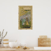 Poster Sadi dans un jardin Rose (Cuisine)