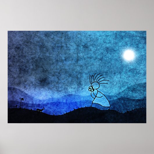 Poster Safari de nuit (Devant)