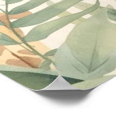 Poster Safari Jungle Personalized Name Monogram D Nursery (Coin)