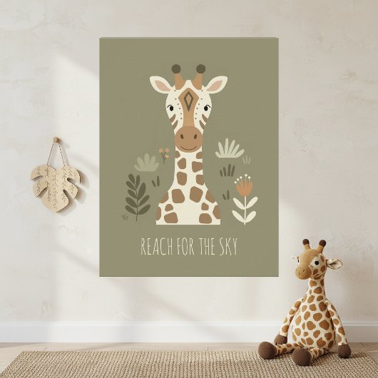 Poster Safari Portraits Giraffe ID1264