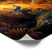 Poster Safari Surreal Lion (Coin)