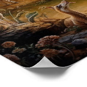 Poster Safari Surreal Zebra (Coin)