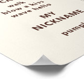 Poster Safari Wild photo d'anniversaire Milestone (Coin)