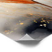 Poster Saffron Serenity (Coin)