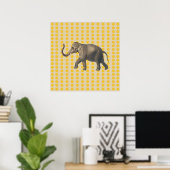 Poster Saffron Spice Moods Doses avec éléphant (Bureau à domicile)