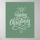 Poster Saga Green Joyeux Noël (Devant)