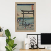 Poster Sagami Enoshima - 1858 (Bureau à domicile)