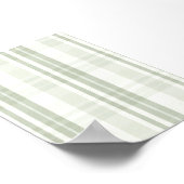 Poster Sage Green Plaid Wall Art (Coin)