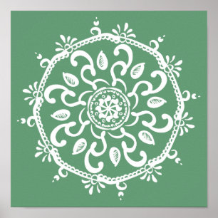 Poster Sage Mandala