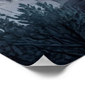 Poster Sage Wolf Desert Moon (Coin)