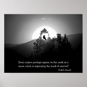 Poster Sagesse comme Raven