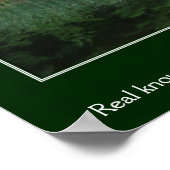 Poster Sagesse Confucius Citation Cattails Inspiration (Coin)