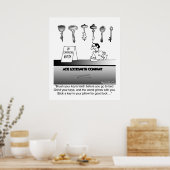 Poster Sagesse de serrurerie non conventionnelle (Cuisine)