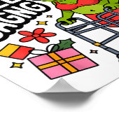 Poster Sagging But Still Gagging Funny Christmas Frog Hol (Coin)