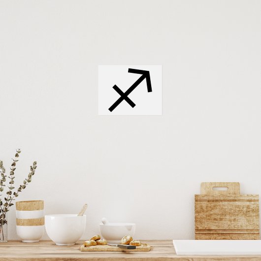 Poster Sagittaire (Cuisine)