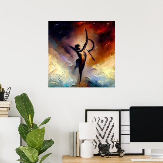 Poster Sagittaire 11 (Bureau à domicile)