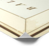 Poster Sagittaire - Constellation - Horoscope - Zodiaque (Coin)