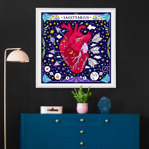 Poster Sagittaire : "Esprit aventurier" Zodiac