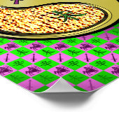 Poster Sagittaire et chèvre métallique (Coin)