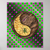 Poster Sagittaire et chèvre terrestre (Devant)