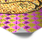 Poster Sagittaire et Dragon de feu (Coin)