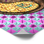 Poster Sagittaire et Serpent de Terre (Coin)