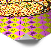 Poster Sagittaire et singe du feu (Coin)