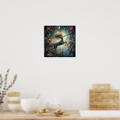 Poster Sagittaire Signe du zodiaque Astrologie Céleste (Cuisine)