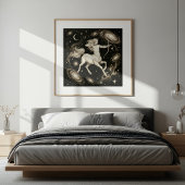 Poster Sagittaire Zodiaque Céleste Astrologie