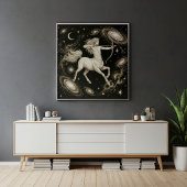 Poster Sagittaire Zodiaque Céleste Astrologie