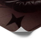 Poster Sagittaire Zodiaque Musicien Saxophone (Coin)